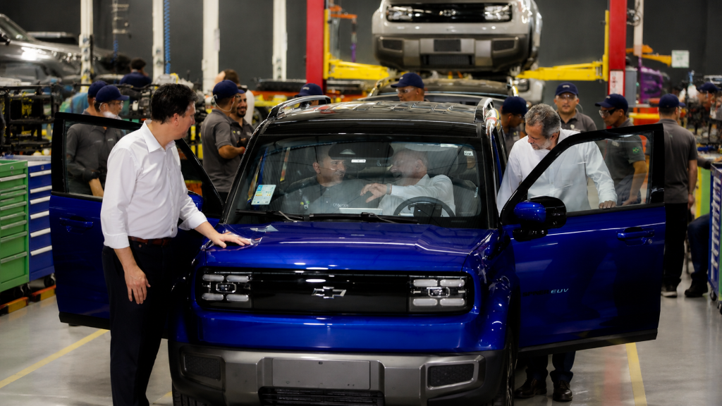 GM inicia produção do Captiva EV no Ceará em junho de 2026