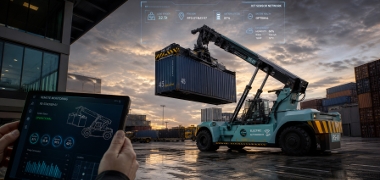Mercado de portos inteligentes cresce para 7,3 bilhões de dólares até 2032 com automação e IA