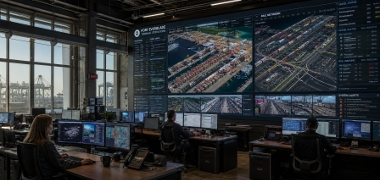 Gêmeos digitais otimizam operações em portos de Singapura Nova Orleans e Europa