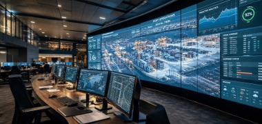 Gêmeos digitais otimizam operações em portos de Singapura Nova Orleans e Europa
