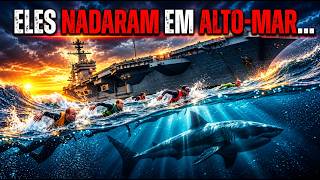 Risco em alto-mar: Como navios da Marinha reagem à presença de tubarões?