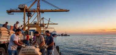 Investimentos Bilionários em Portos Blindam o Agronegócio da Volatilidade Global