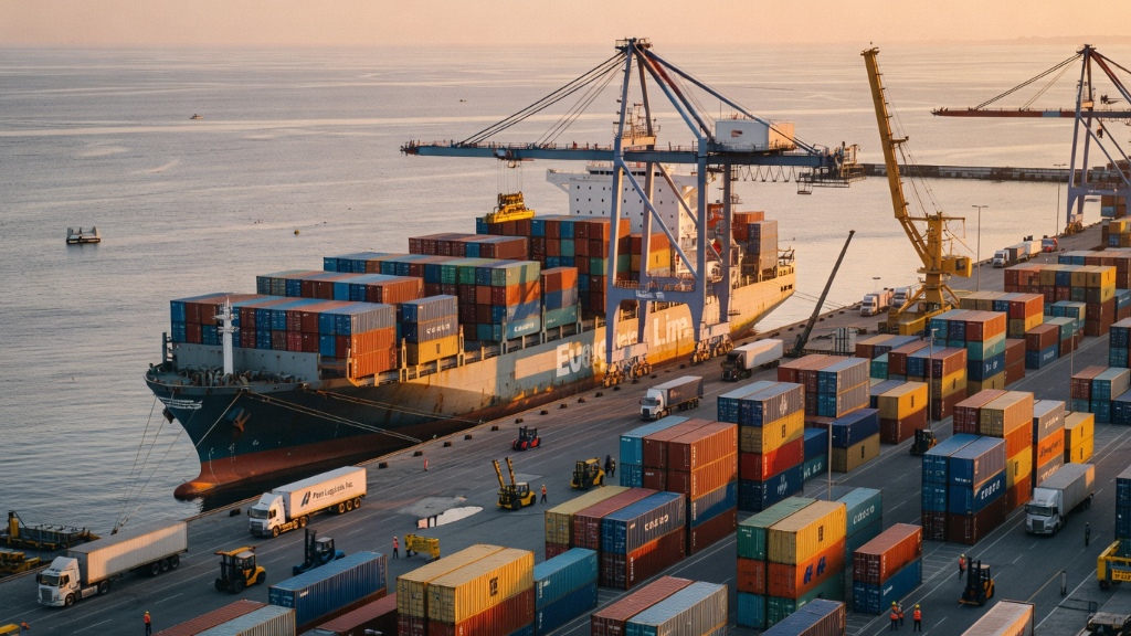 Competitividade marítima global fomenta infraestrutura de águas profundas no Vietnã e inovação digital no Brasil